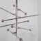 Rd15 6 Arms Polished Nickel Chandelier by Schwung 5