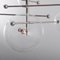 Rd15 6 Arms Polished Nickel Chandelier by Schwung 3