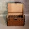 Antique Travel Trunk on Wheels 5