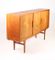 Teak Sideboard mit Rolltüren & Barfach, 1960er 4