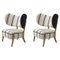 Dedar/Linear Tmbo Lounge Chairs by Mazo Design, Set of 2, Image 2