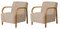 Sheepskin Arch Lounge Chairs by Mazo Design, Set of 2, Image 2