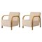 Dedar/Artemidor Arch Lounge Chairs by Mazo Design, Set of 2 2