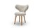 Sedie WNG in pelle di pecora di Mazo Design, set di 4, Immagine 5