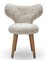 Sheepskin WNG Chairs by Mazo Design, Set of 4, Image 3