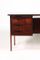 Danish Rosewood Desk with Drop-Door Cabinet, 1960s 5