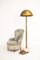 Brass Sculpted Art Deco Floor Lamp by Brajak Vitberg, Image 3