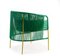 Green Caribe Lounge Chairs by Sebastian Herkner, Set of 4 4