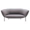 Black Chromed You Sofa by Luca Nichetto, Image 1