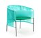 Mint Caribe Lounge Chairs by Sebastian Herkner, Set of 4 2