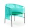Mint Caribe Lounge Chairs by Sebastian Herkner, Set of 4, Image 2