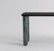 Small Sunday Dining Table in Black Wood and Green Marble by Jean-Baptiste Souletie 3