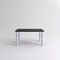 Medium Sunday Dining Table in Black Wood and White Marble by Jean-Baptiste Souletie 2