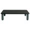 Medium Sunday Coffee Table in Black Wood and Green Marble by Jean-Baptiste Souletie 1