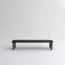 Large Sunday Coffee Table in Black Wood and Green Marble by Jean-Baptiste Souletie, Image 2