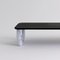 Large Sunday Coffee Table in Black Wood and White Marble by Jean-Baptiste Souletie 3