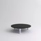 Large Round Sunday Coffee Table in White Marble by Jean-Baptiste Souletie 2