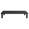 Xlarge Sunday Coffee Table in Black Wood and Black Marble by Jean-Baptiste Souletie 1