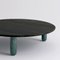 Large Round Sunday Coffee Table in Green Marble by Jean-Baptiste Souletie, Image 3