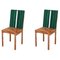 Stripe Stühle von Derya Arpac, 2er Set 1