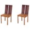 Stripe Chairs by Derya Arpac, Set of 2 1