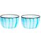 Bol Edie Bleu Clair par Purho, Set de 2 2