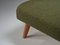 Mid-Century Style Geometric Framed Armchair in Olive Boucle, Denmark 1990s, Image 14