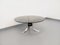 Vintage Space Age Coffee Table in Glass, Chrome and Black Metal by Osvaldo Borsani, 1970s, Image 1