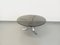 Vintage Space Age Coffee Table in Glass, Chrome and Black Metal by Osvaldo Borsani, 1970s, Image 13