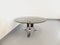 Vintage Space Age Coffee Table in Glass, Chrome and Black Metal by Osvaldo Borsani, 1970s, Image 10