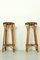 Vintage Bar Stools in Rattan and Bamboo, 1960s, Set of 2 7