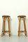 Vintage Bar Stools in Rattan and Bamboo, 1960s, Set of 2, Image 7