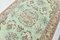 Tappeto grande vintage in lana verde, Immagine 4