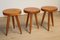 Vintage Shepherd Stool Tripod in Ash, 1950s 1