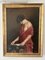 Porträt einer halbnackten Frau, 1890er, Öl auf Leinwand, gerahmt 1
