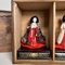 Vintage Meiji Ladies-in-Waiting Hina Dolls, Tokyo, Set of 3 11