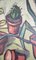 William Goliasch, Natura morta con annaffiatoio e cactus, anni '60, Olio e guazzo su legno, con cornice, Immagine 5