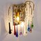 Cascade Wandlampe aus Muranoglas, Italien, 1990er 4