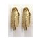 Apliques de pared en hoja de oro de cristal de Murano de Simoeng. Juego de 2, Imagen 2