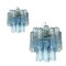 Sky-Blue Tronchi Murano Glass Chandeliers by Simoeng, Set of 2 1
