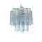 Himmelblaue Tronchi Murano Glas Kronleuchter von Simoeng, 2er Set 8