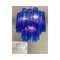 Blue Tronchi Murano Glass Sputnik Chandeliers by Simoeng, Set of 2 2