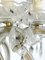 Large Mid-Century Maria Teresa Crystal and Brass Chandelier, Italy, 1940s 10