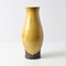 German Studio Pottery Yellow Glazed Vase, 1950s 4