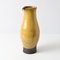 German Studio Pottery Yellow Glazed Vase, 1950s 9