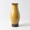 German Studio Pottery Yellow Glazed Vase, 1950s 3