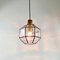 Large Mid-Century Octagonal Iron & Clear Glass Ceiling Light from Limburg, Germany, 1960s 7