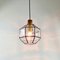 Large Mid-Century Octagonal Iron & Clear Glass Ceiling Light from Limburg, Germany, 1960s, Image 7