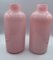 Murano Opaline Glass Vases in Light Pink Color from Venini, Set of 2 7