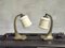 Art Deco Brass Table Lamps, 1920s, Set of 2, Image 1